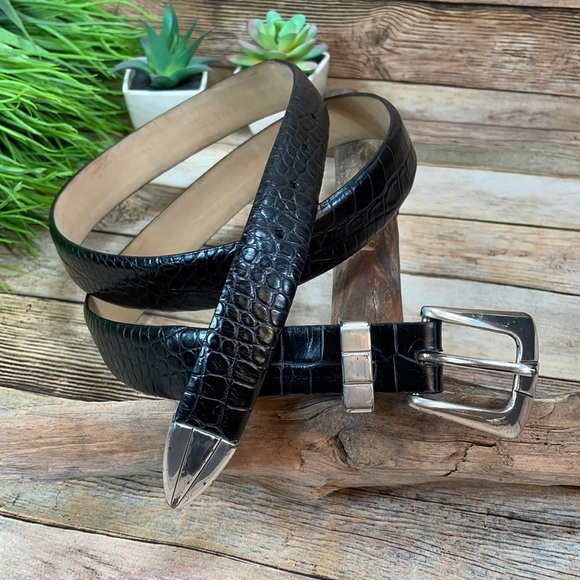 Leather Belt with removable Buckle Size 40 - Picture 1 of 10